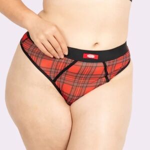 NWT 3X set of 2 underwear thong panties 1362